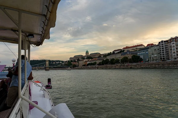 Вид Город Будапеште Венгрия — стоковое фото