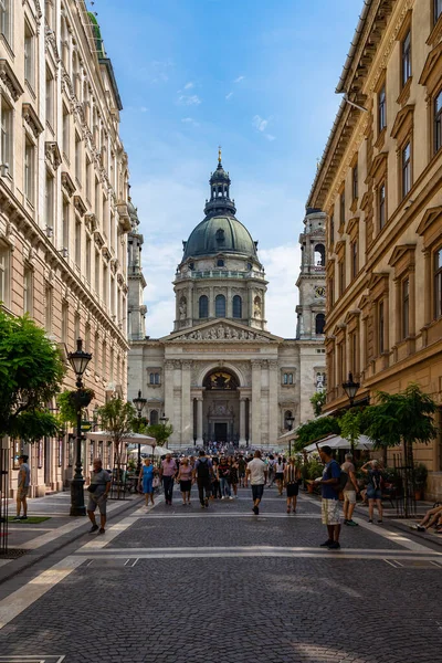 Kościół Stefana Budapeszcie Węgry — Zdjęcie stockowe