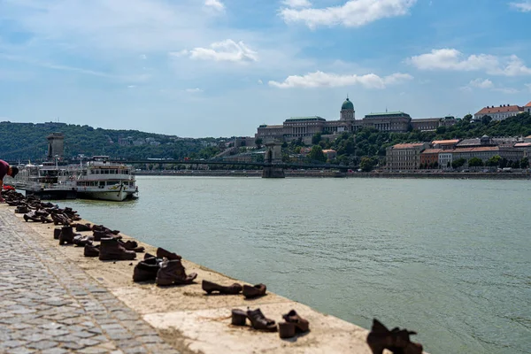 Skor Donaubanken Budapest Ungern — Stockfoto