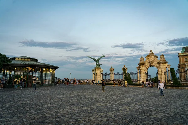 Buda Slott Kungliga Slottet Budapest Ungern — Stockfoto