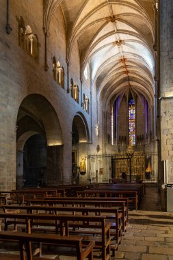 Katalonya, İspanya 'daki Girona Katedrali