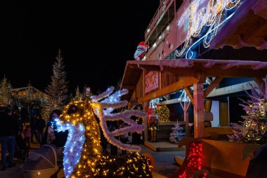 Fransa 'daki Le Barcare Köyü.