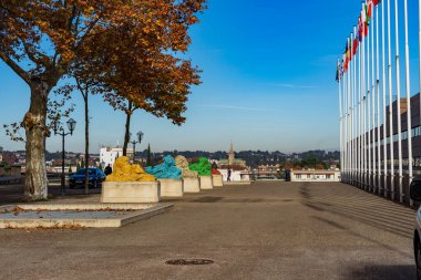 Montpellier, Fransa 'da Kordon Charles de Gaulle