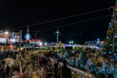 Fransa 'daki Le Barcare Köyü.