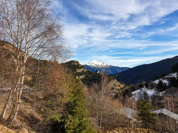 Andorra 'daki Pal Village Pirenes Dağları