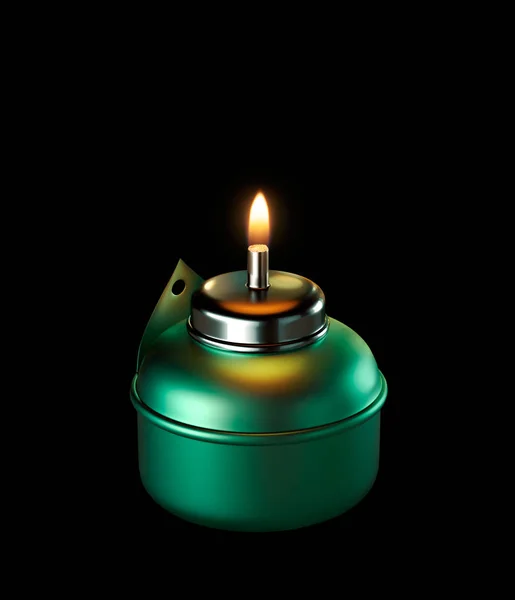 Lampe à huile Ramadan isolée — Photo