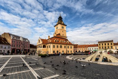 Brasov Transilvanya, Romanya 'da harika bir şehir