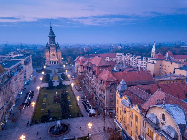 Blick Auf Die Stadt Timisoara Rumänien — Stockfoto