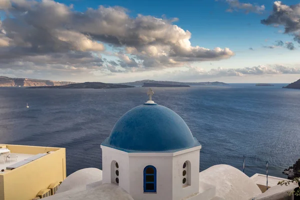 Gyönyörű Város Santorini Görögország — Stock Fotó