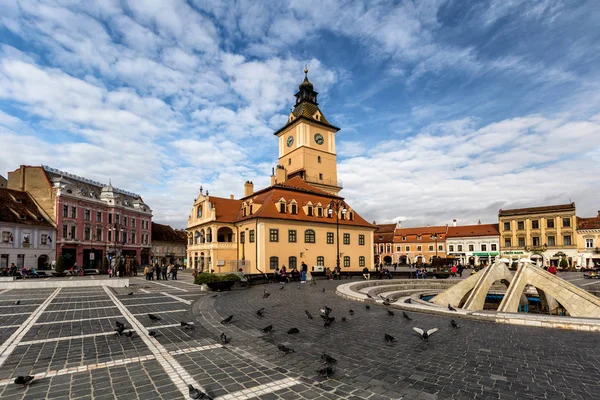 Brasov Transilvanya Romanya Harika Bir Şehir — Stok fotoğraf