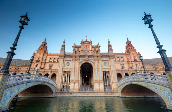 Grande Paisagem Urbana Sevilha Espanha — Fotografia de Stock