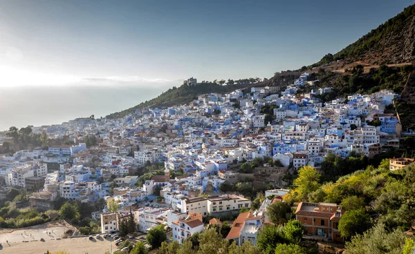 Chefchaouen Marocko Blå Staden — Stockfoto