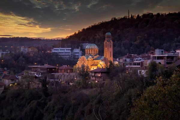 Blick Auf Die Stadt Veliko Tarnovo Bulgarien — Stockfoto