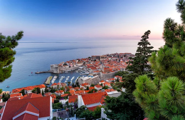 Aviação Cidade Dubrovnik Croácia — Fotografia de Stock