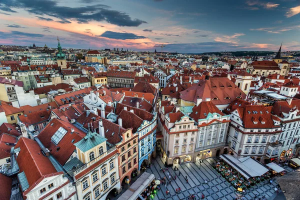 Utsikt Över Prag Stad Tjeckien — Stockfoto