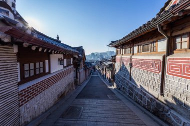 Geleneksel Kore tarzı mimarisi Seoul, Güney Kore