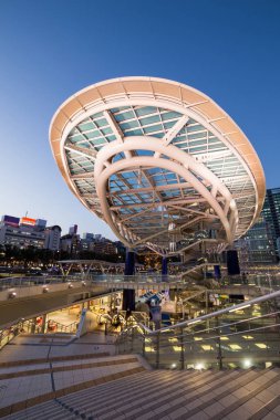 Nagoya, Japonya şehir manzarası ile nagoya Kulesi.