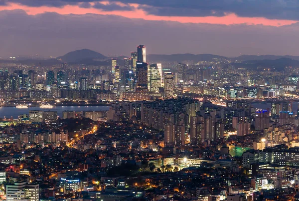 Koreanska Arkitekturen Seoul City Sydkorea — Stockfoto