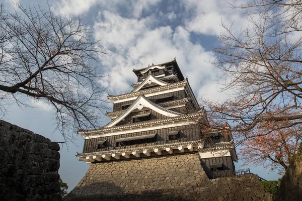 熊本县熊本城 — 图库照片