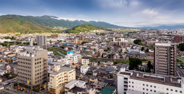 Kentsel yayılma Matsumoto, Nagano, Japonya