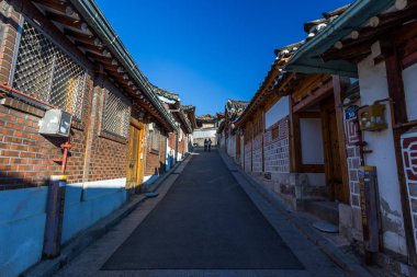 Geleneksel Kore tarzı mimarisi Seoul, Güney Kore