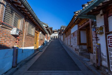 Geleneksel Kore tarzı mimarisi Seoul, Güney Kore