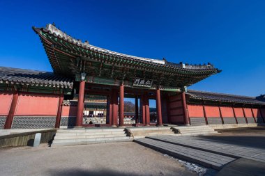 Geleneksel Kore tarzı mimarisi Seoul, Güney Kore