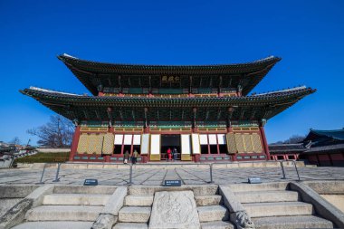 Geleneksel Kore tarzı mimarisi Seoul, Güney Kore