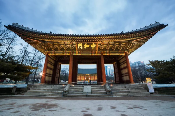 Traditionell Koreansk Stil Arkitektur Seoul South Korea — Stockfoto