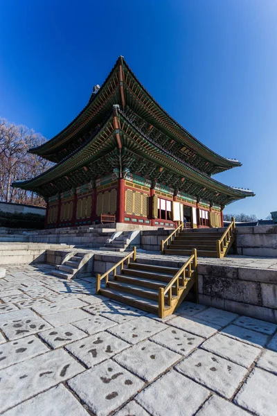 伝統的な韓国スタイル建築のソウル 南朝鮮 — ストック写真