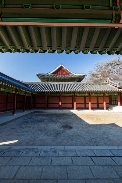 Traditionell Koreansk Stil Arkitektur Seoul South Korea — Stockfoto