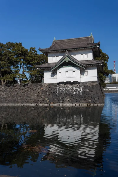 日本古代京都寺建筑细部 — 图库照片