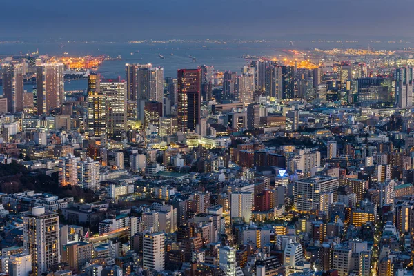 Vista Panorámica Ciudad Tokio Skyline Japón — Foto de Stock