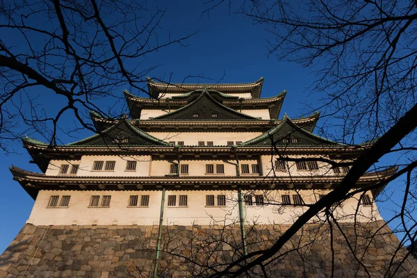 Castillo Nagoya Sobre Fondo Azul Del Cielo Durante Día Japón —  Fotos de Stock