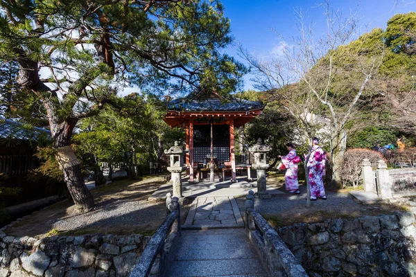 Arquitectura Del Templo Kyoto Japón — Foto de Stock