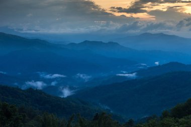 Kinabalu dağ alan Malezya