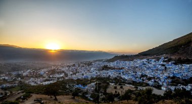 : Chefchaouen, Morocco mavi şehir