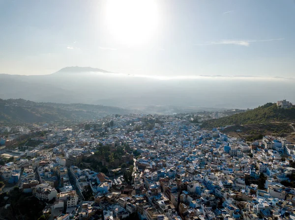 モロッコの青い都市シャウエン — ストック写真