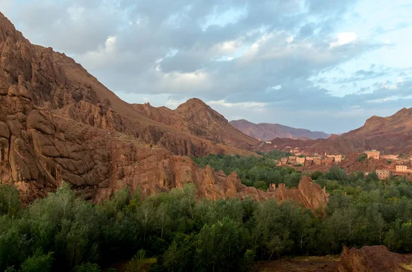 Sahara Deserto Grande Paesaggio Marocco — Foto Stock