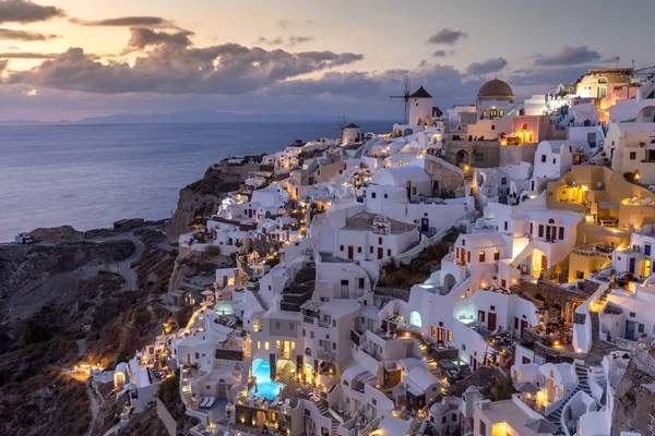 Bela Cidade Santorini Grécia — Fotografia de Stock