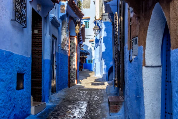 Chefchaouen Marocko Blå Staden — Stockfoto