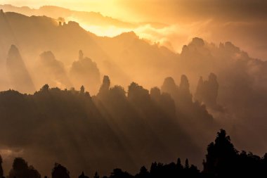 Zhangjiajie - Çin dağlarında avatar