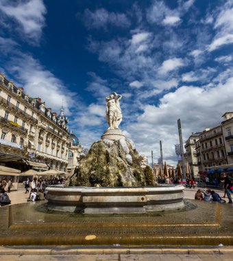 Montpellier, Fransa'nın Çeşme mimarisi