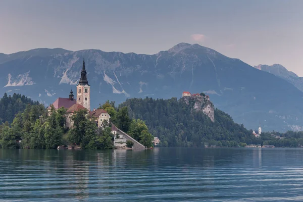 Lago Bled Slovenia Europa — Foto Stock