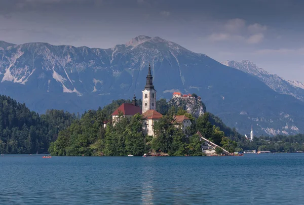 Bledské Jezero Slovinsko Evropa — Stock fotografie