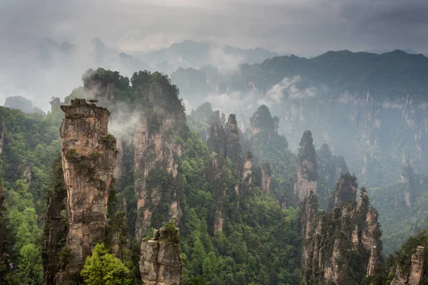 Montagne Avatar Zhangjiajie Cina — Foto Stock