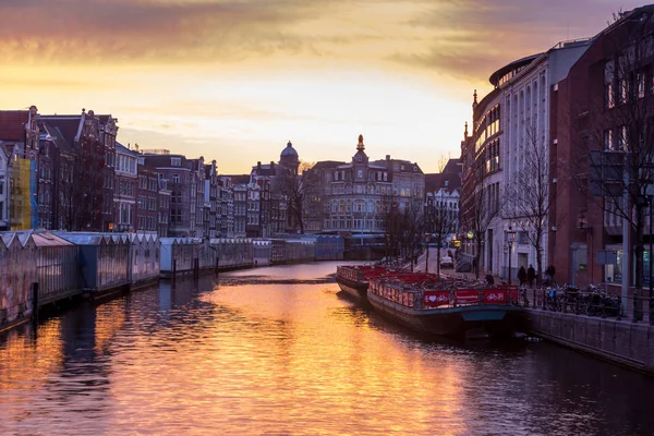 Amsterdam Architektur Und Denkmal Holland — Stockfoto