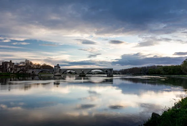 Ősi Város Avignon Franciaország — Stock Fotó