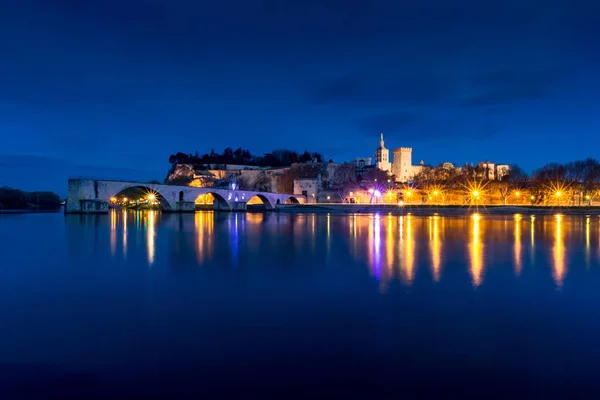 Ősi Város Avignon Franciaország — Stock Fotó