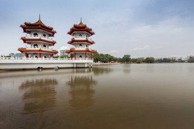 Pekin, Çin 'de güzel bir mimari.